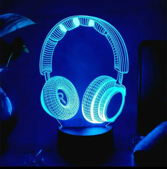 3D Led Headphones